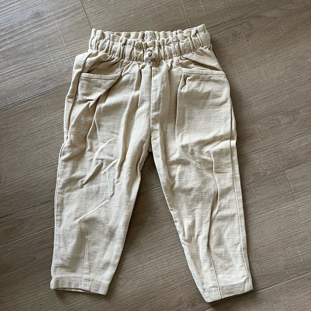 Zara tan trousers